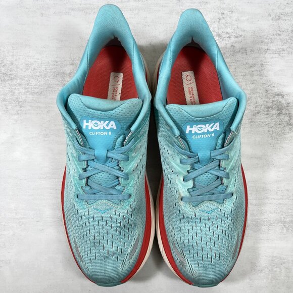 Hoka One One Clifton 8 Running Shoes - Women's Size 10 B - Green - Picture 7 of 10